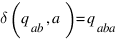 delta(q_ab, a) = q_aba